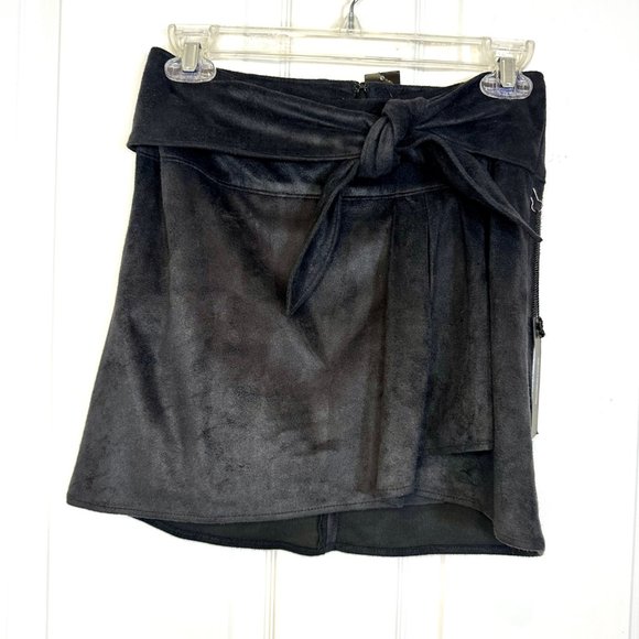 Express Suede Mini Wrap Skirt - NEW - Picture 10 of 10